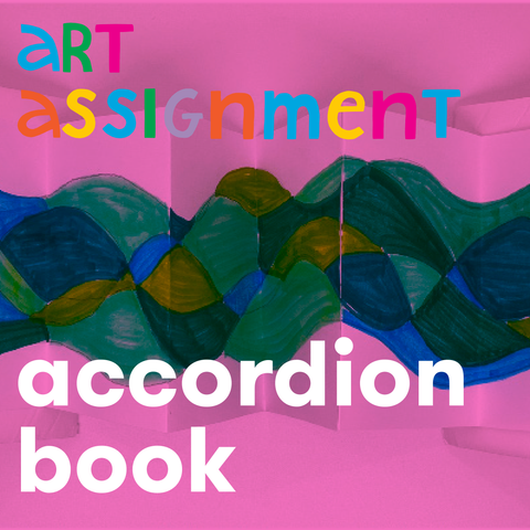 Corita 101: art assignment - accordion book