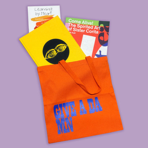 Give a Damn Tote Bag (Orange)
